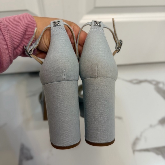 Sam Edelman Light Gray Platform Heels - Picture 6 of 6